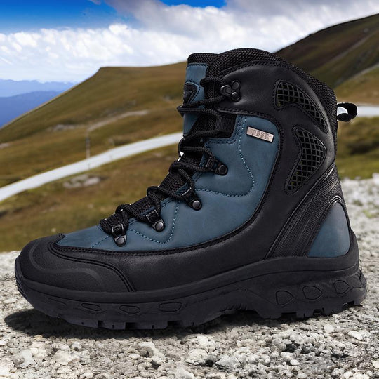 Herren Hochwertige Trekkingstiefel mit atmungsaktiver Membran und rutschfester Sohle EB