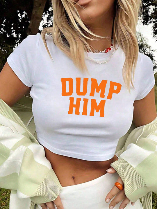 Damen T-Shirt mit funkelndem Discokugel-Motiv und zeitgemäßem Schleifendetail EB