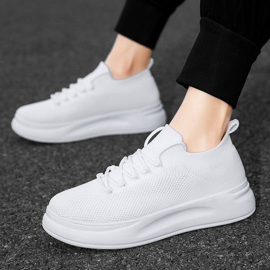 Damen Atmungsaktive Sneakers mit flexiblem Strick-Obermaterial EB