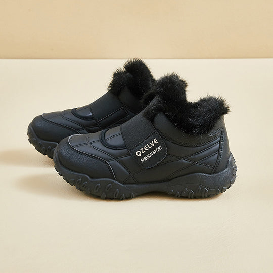 Damen Winter Sneaker mit flauschigem Innenfutter und rutschfester Sohle EB