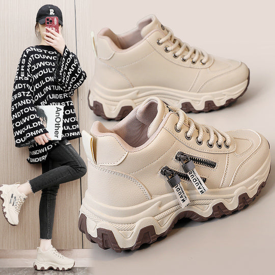 Damen Sportliche High-Top Sneakers mit ergonomischer Dämpfung und robustem Obermaterial EB