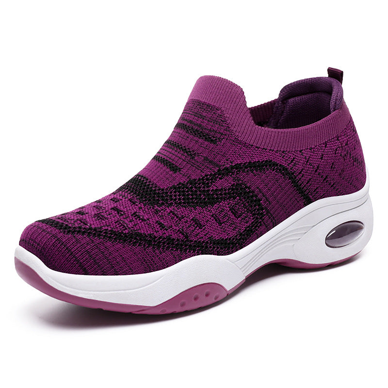 Damen Bequeme und atmungsaktive Slip-On Sneakers mit innovativer Dämpfung EB