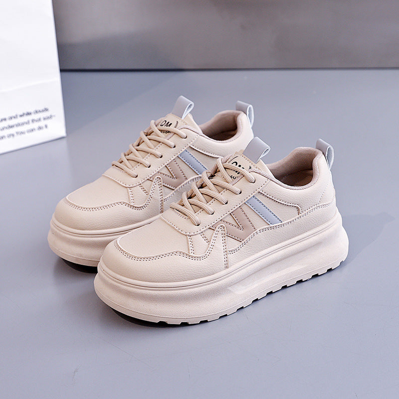 Damen Chunky Sneakers mit dämpfendem Komfort und rutschfester Profilsohle EB