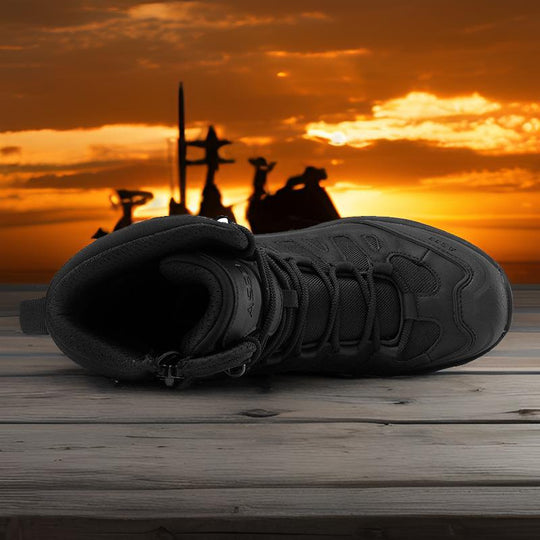 Herren Outdoorschuhe mit hohem Knöchelschutz und rutschfester Sohle EB