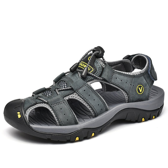 Herren Trekking-Sandalen mit verstellbarem Schnellschnürsystem und rutschfester Sohle EB