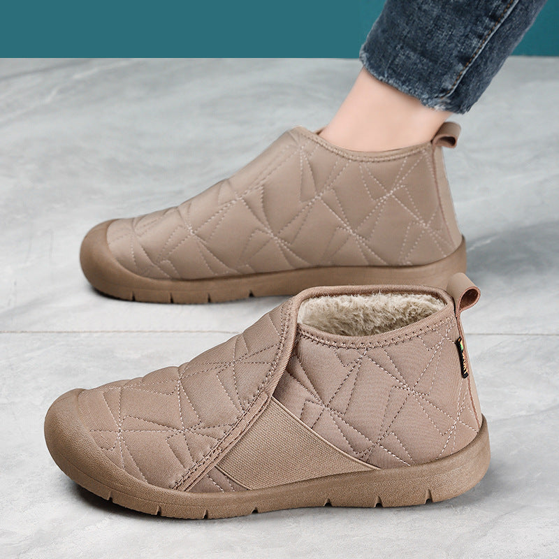 Damen Kuschelige Winterstiefel EB