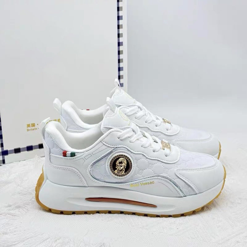 Damen Komfortable Lifestyle Sneakers mit modischem Design und atmungsaktiver Oberflächenstruktur EB