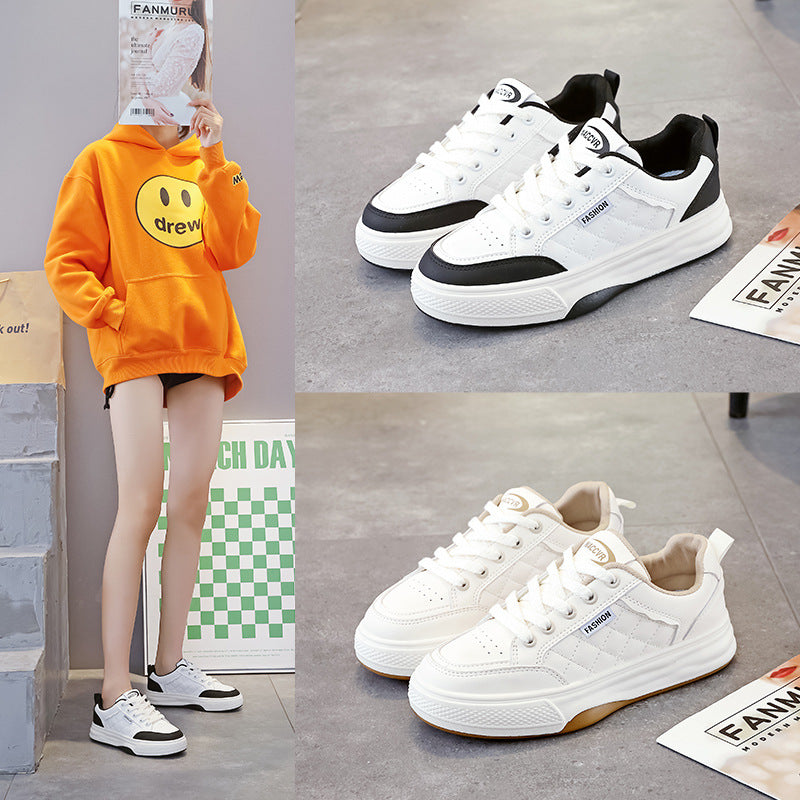 Damen Modische Sneakers mit rutschfestem Profil und dämpfendem Komfort EB