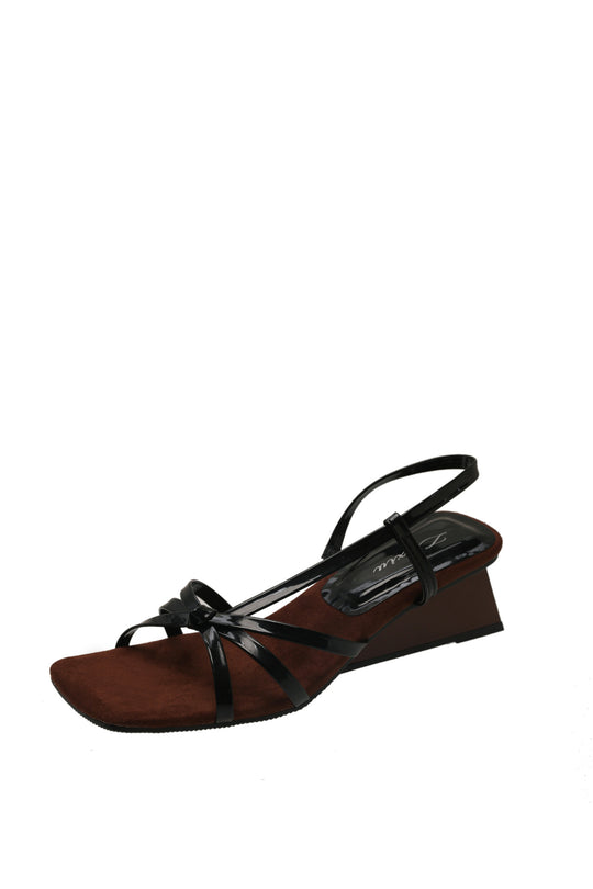 Damen Elegante Slingback-Sandalen mit modischem Riemen und komfortablem Absatz EB