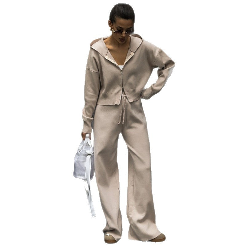Damen lässiger Hoodie-Set EB