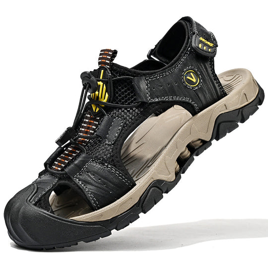 Herren Outdoor-Sandalen mit anatomischem Fußbett und rutschfester Sohle EB