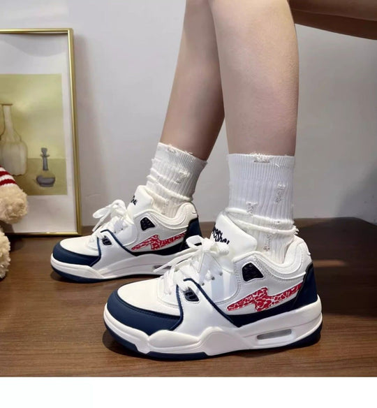 Damen Sportliche Sneakers mit atmungsaktivem Obermaterial und dämpfenden Eigenschaften EB