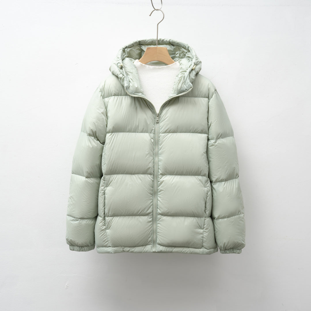 Damen leichte isolierte Winterjacke mit verstellbarer Kapuze EB