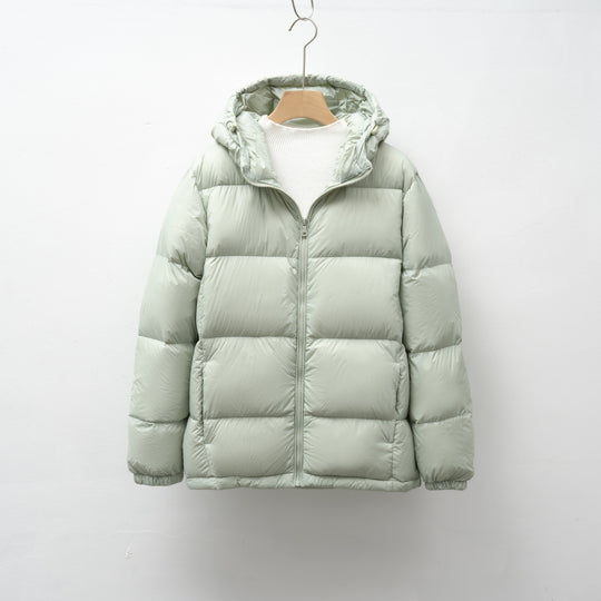 Damen leichte isolierte Winterjacke mit verstellbarer Kapuze EB