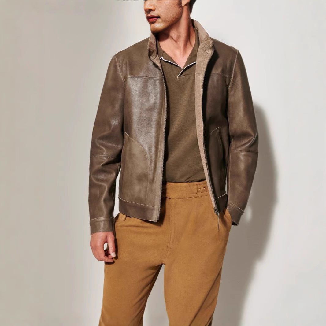 Herren jacke im modernen Schnitt mit strukturiertem Obermaterial EB