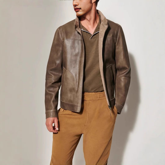Herren jacke im modernen Schnitt mit strukturiertem Obermaterial EB