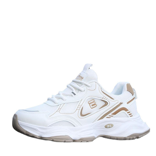 Damen Komfortable Sport-Sneaker mit gepolsterter Sohle und atmungsaktivem Design EB