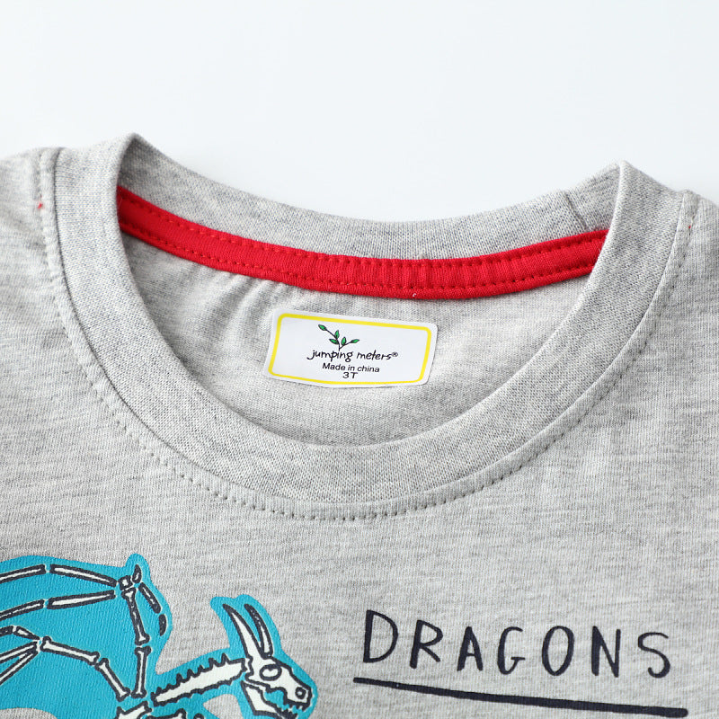 Jungen T-Shirt mit lebhaftem Drachenmotiv EB