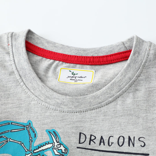 Jungen T-Shirt mit lebhaftem Drachenmotiv EB