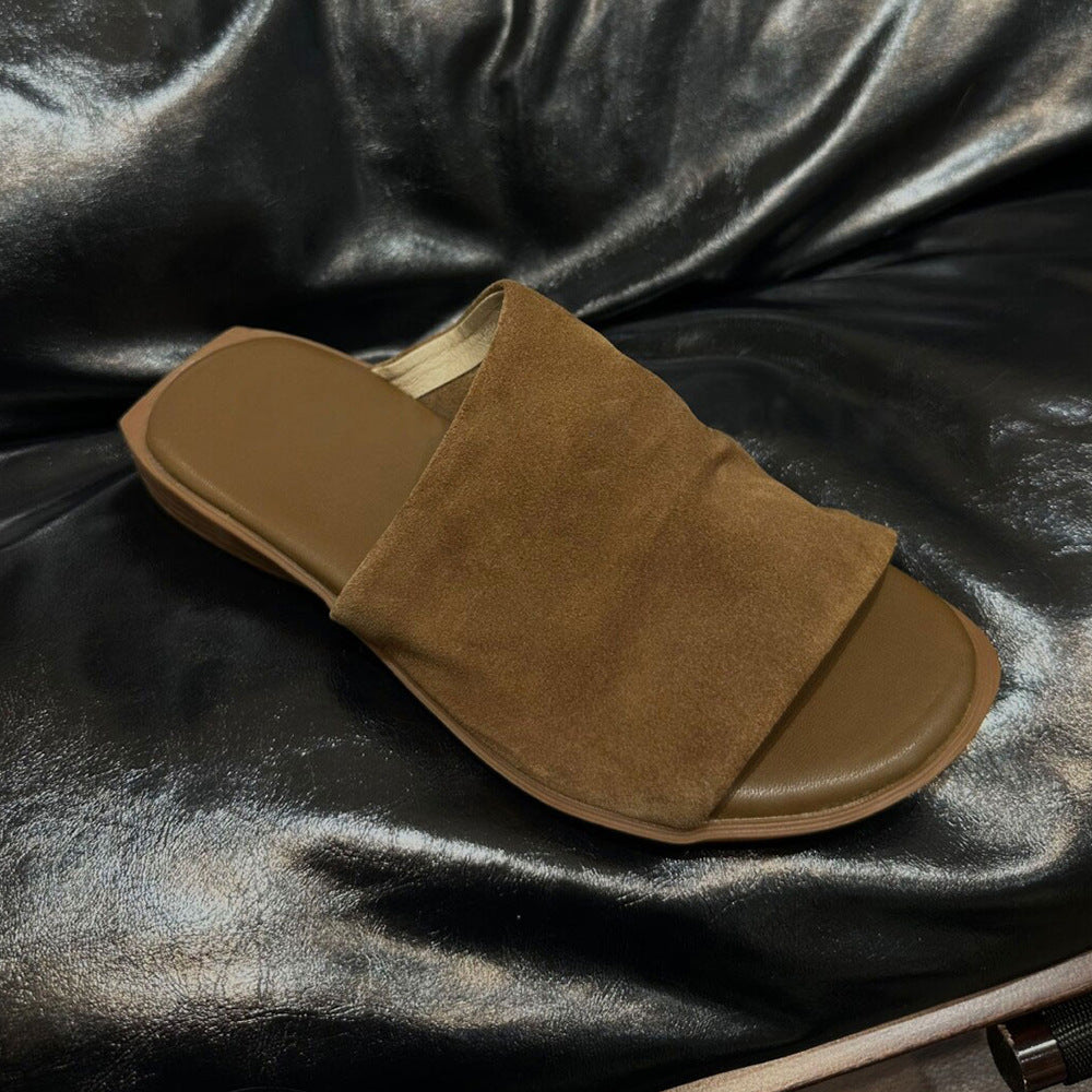 Damen bequeme und stilvolle Riemensandalen mit weichem Obermaterial EB