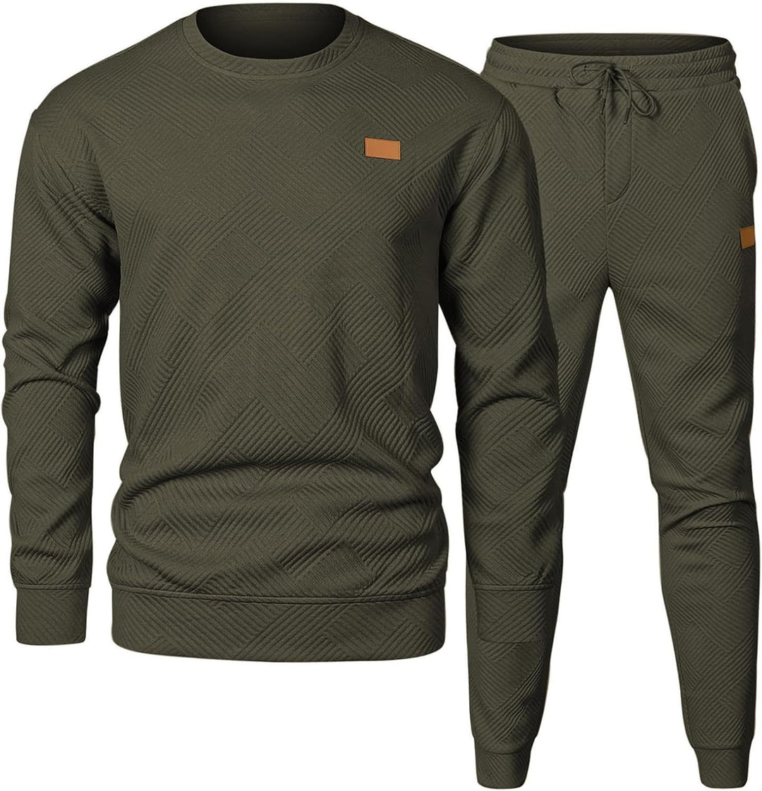 Damen Sportliches Freizeit-Set mit strukturiertem Design EB