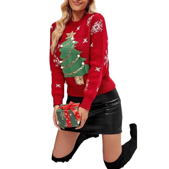 Damen Weihnachtspullover EB