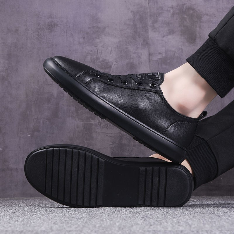 Herren Elegante und bequeme Sneakers aus hochwertigem Leder EB