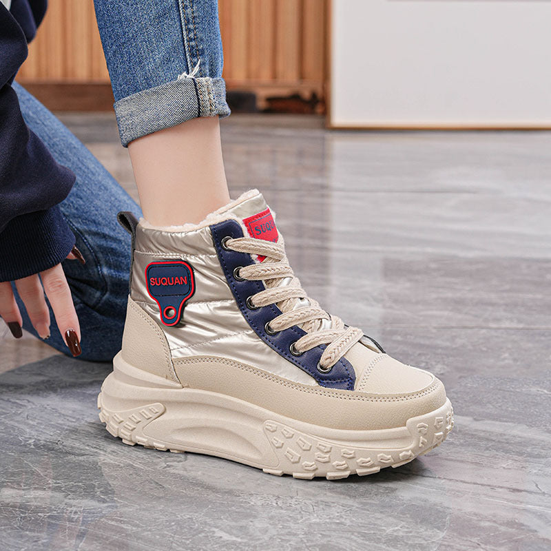 Damen Stiefeletten mit kuscheligem Innenfutter EB