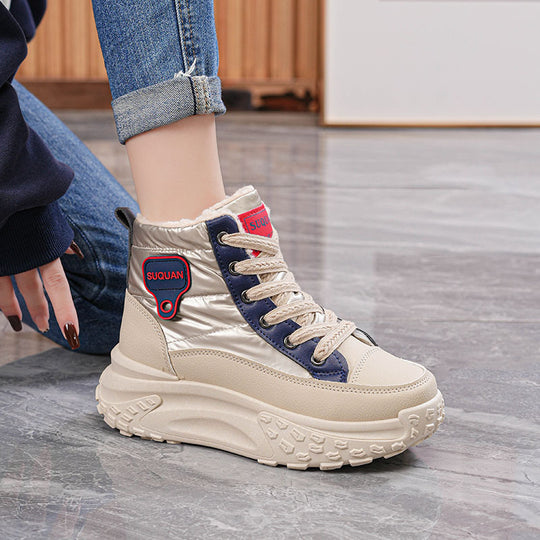Damen Stiefeletten mit kuscheligem Innenfutter EB