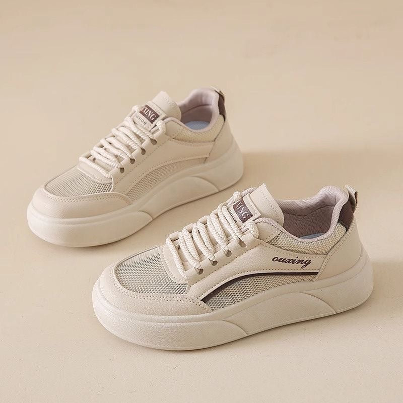 Damen Sportliche Sneakers mit atmungsaktivem Mesh und modischem Design EB