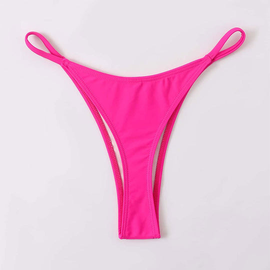 Damen Hoch geschnittene Bikinischnitte EB