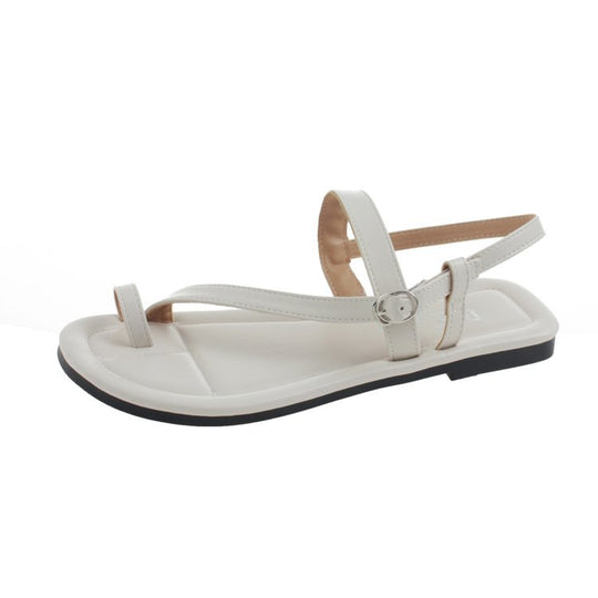 Damen Riemensandalen mit elegantem Schnallenverschluss EB