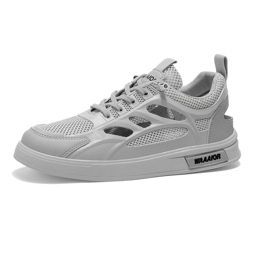 Damen Sportliche Luftpolster Sneakers mit atmungsaktivem Obermaterial und rutschfester Sohle EB