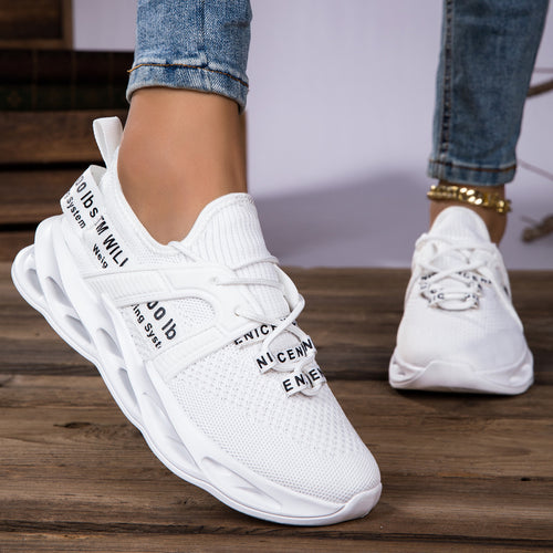 Damen modische Sneakers mit innovativem Dämpfungssystem und atmungsaktivem Obermaterial EB