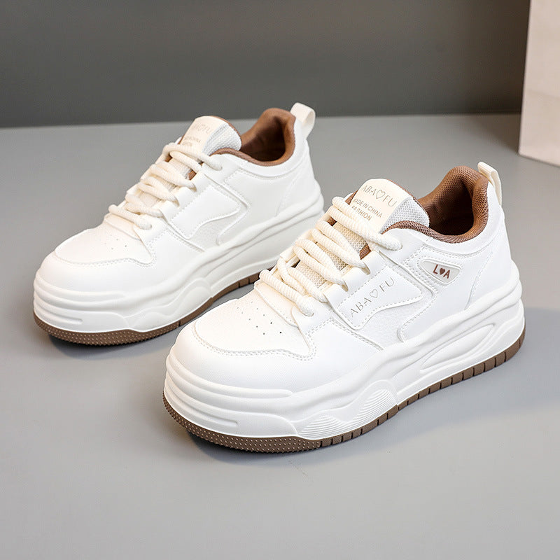 Damen modische Chunky Sneakers mit dämpfender Sohle EB