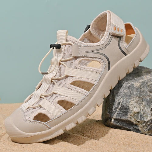 Damen Sportliche Multifunktionale Wassersandalen mit rutschfester Sohle und atmungsaktivem Design EB