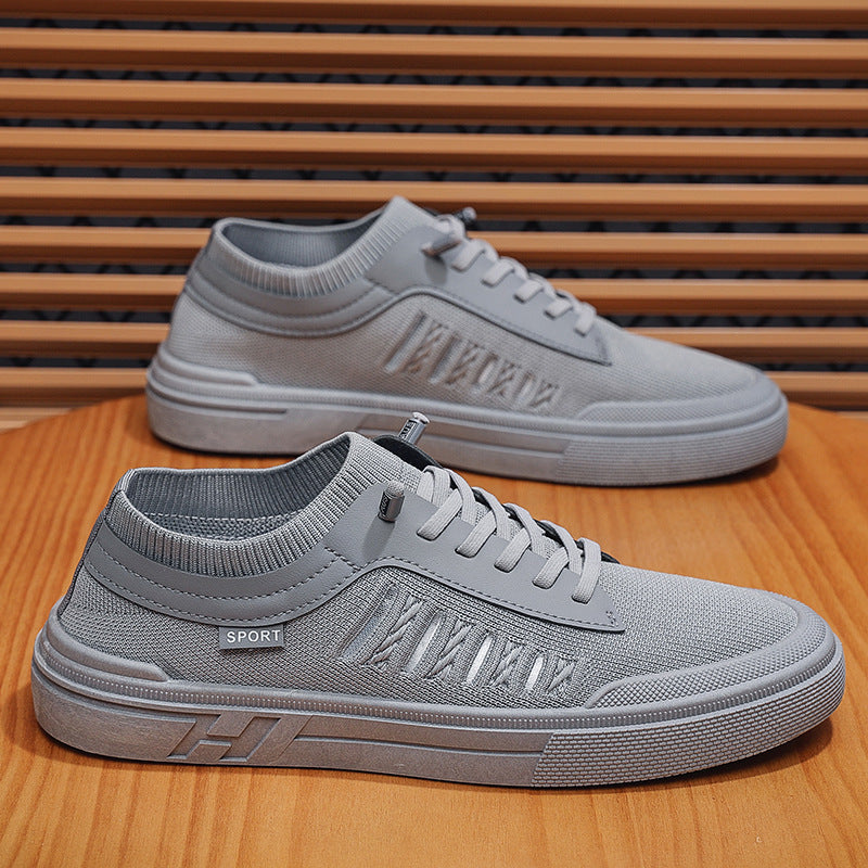Damen Sportliche Sneaker mit atmungsaktivem Obermaterial und flexiblem Sohlenprofil EB