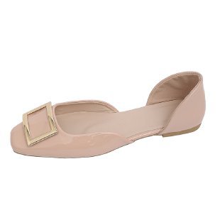 Damen Ballerinas mit elegantem Schnallendesign EB