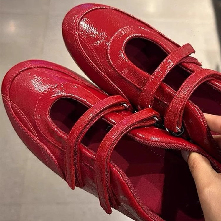 Damen Slingpumps mit verstellbarem Riemen und weichem Obermaterial EB