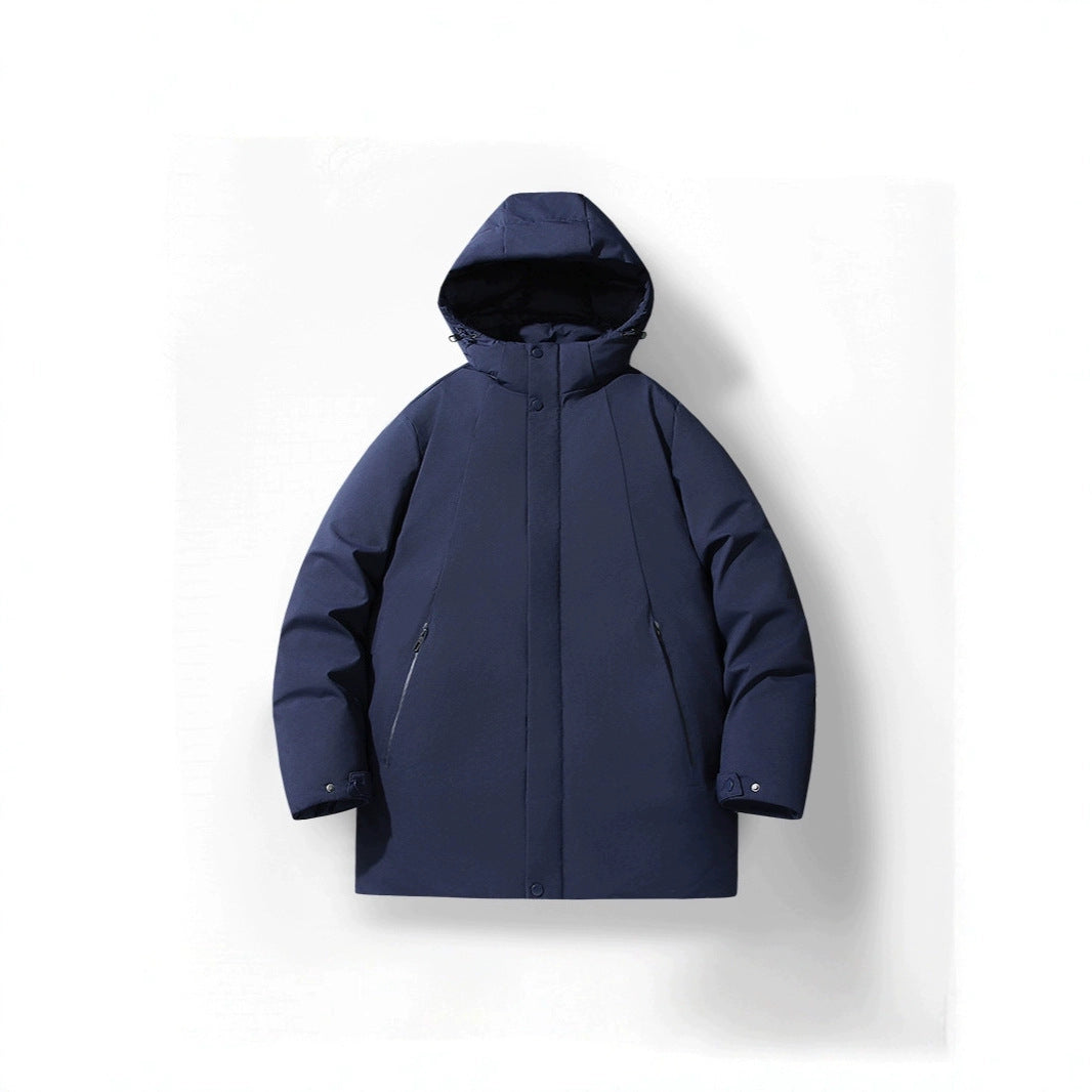 Herren isolierte Funktionsjacke mit kapuze und wasserabweisenden Eigenschaften EB