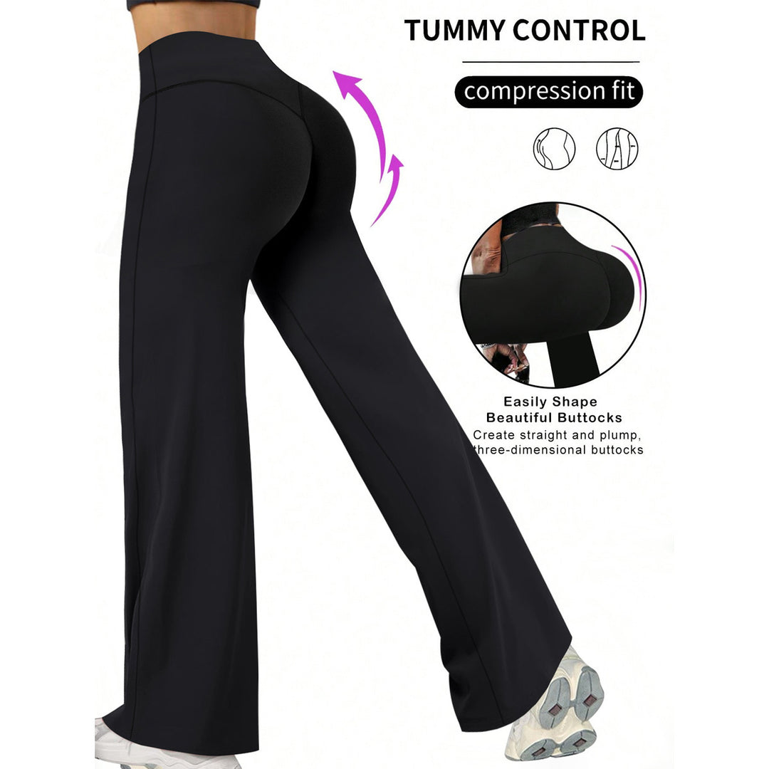 Damen Kompressionshose mit hoher Taille und Tummy Control EB