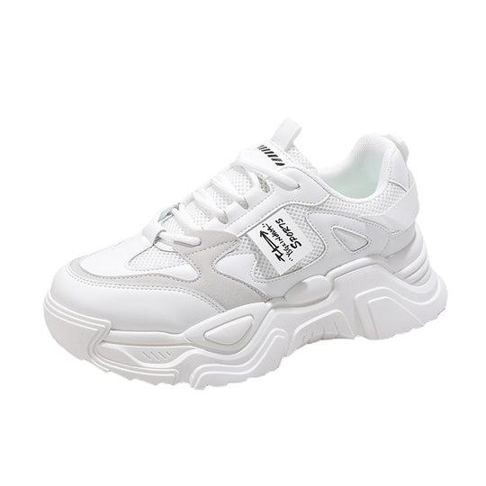 Damen Sportliche Chunky Sneakers mit dämpfendem Komfort und atmungsaktiver Obermaterialstruktur EB