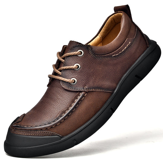 Herren Komfortable Lederschuhe EB