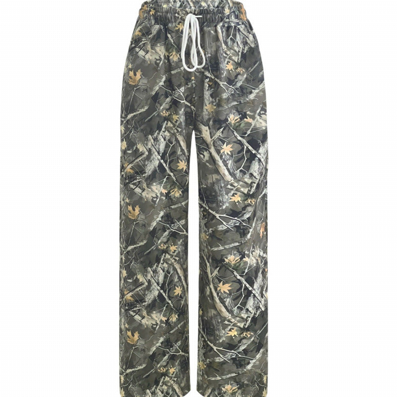 Damen Camouflage weite Hose EB