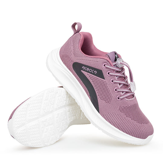Damen Sportliche Trainingsschuhe mit atmungsaktivem Obermaterial und dämpfender Sohle EB