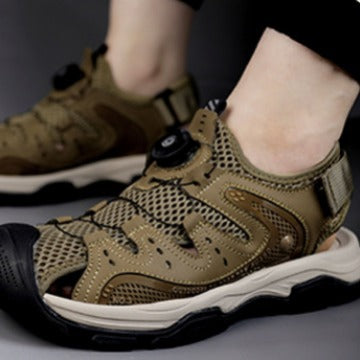Damen Sportliche Wasserschuhe mit atmungsaktiver Mesh-Oberfläche und praktischer Schnellschnürung EB