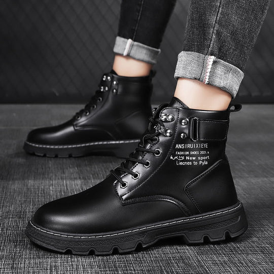 Herren Stiefel mit robuster Sohle und modischem Design EB