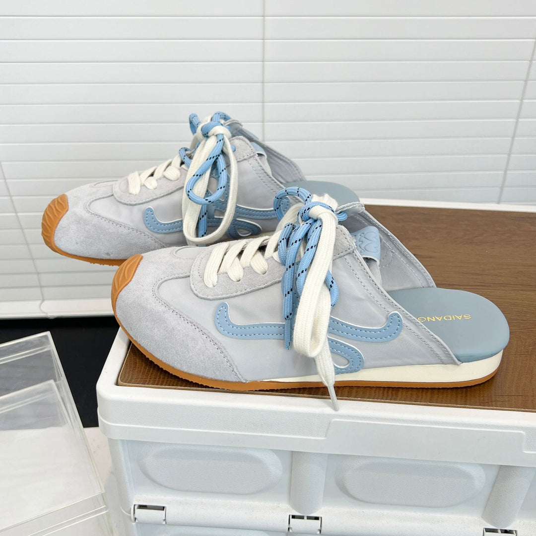 Damen Modische Sneakers mit atmungsaktiver Konstruktion und rutschfester Sohle EB