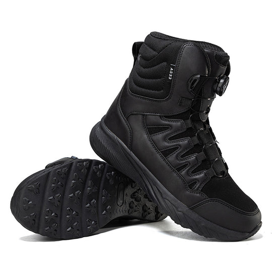 Herren hochgeschnittene Outdoor-Schuhe mit innovativem Schnellschnürsystem EB