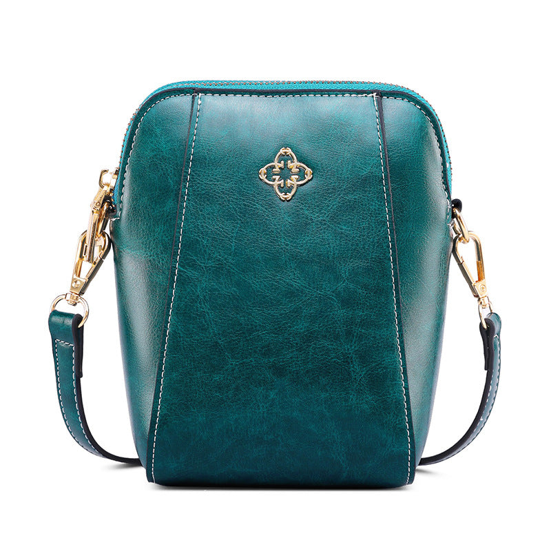 EB | Vintage Öl Wachs diagonal span Tasche